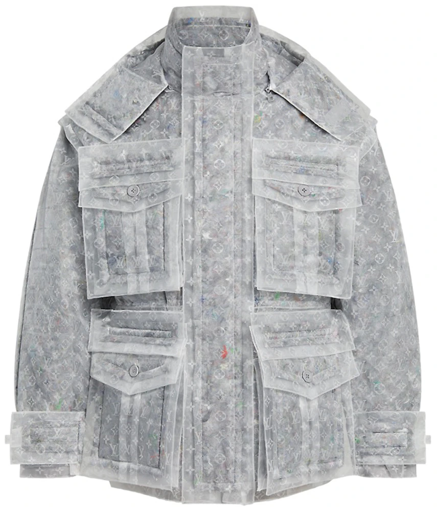 Original ￡20000 Louis Vuitton Mink Fur Jacket Review LV Men Virgil Abloh  2020 Camo Monogram Clothing 