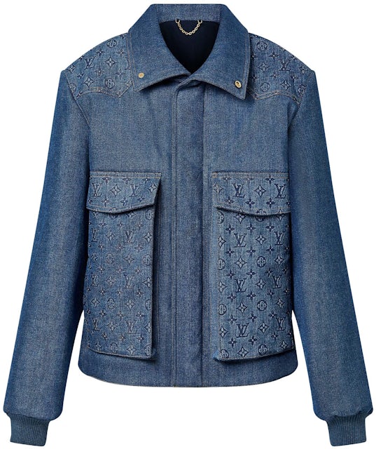 Louis Vuitton Cropped Denim Jacket