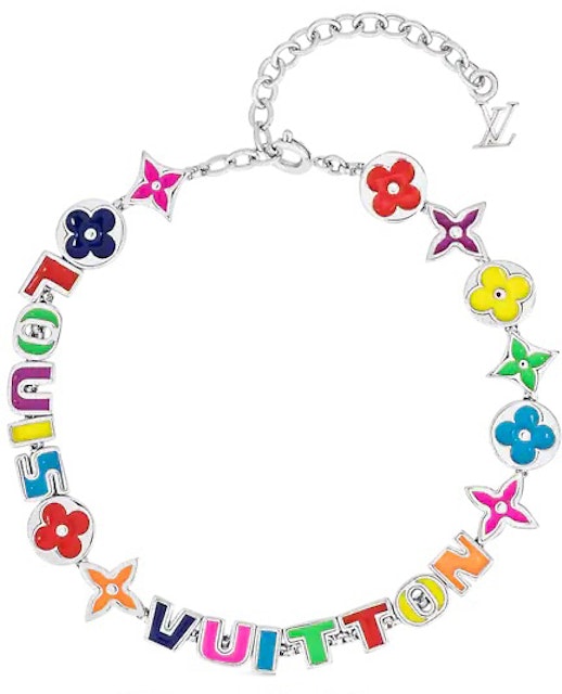Rundt om server udbytte Louis Vuitton Monogram Party Bracelet Rainbow in Silver Metal with  Silver-tone - US