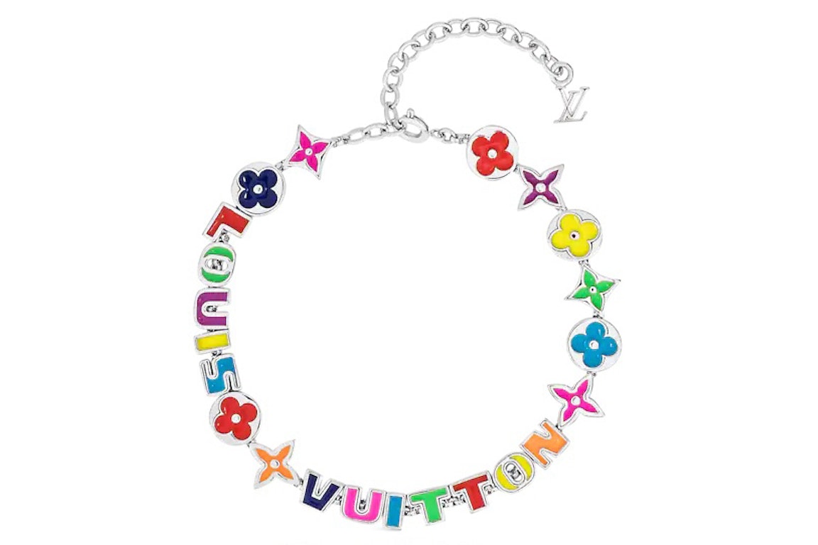 Pre-owned Louis Vuitton Monogram Party Bracelet Rainbow
