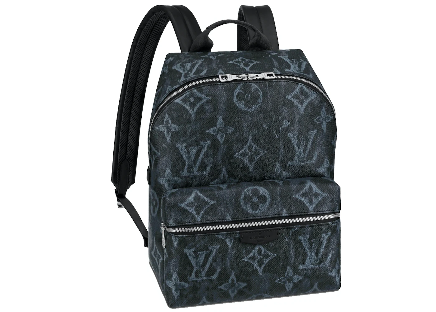 Louis Vuitton Monogram Pastel Noir Canvas Discovery Backpack PM in Canvas  with Silver-tone - US