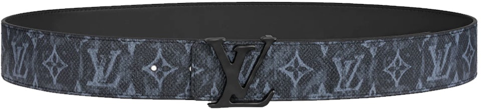 Louis Vuitton Monogram Pastel Noir Canvas LV Shape 40MM Reversible Belt in  Canvas with Black-tone - US