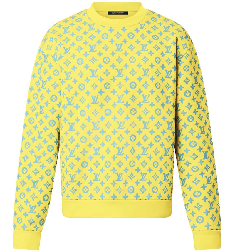 Louis Vuitton Monogram Rainbow Playground Graphic Sweatshirt Green