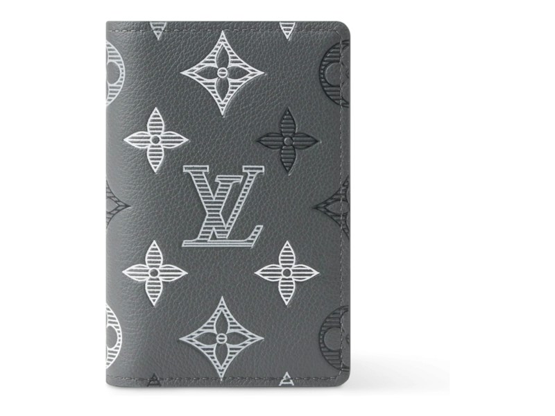 Louis Vuitton Monogram Shadow Pocket Organizer Gradient Grijs