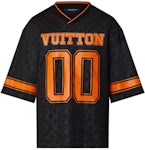 Louis Vuitton Monogram Sporty V-Neck T-Shirt, Black, Xs