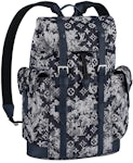 Louis Vuitton Christopher Backpack Monogram GM Prism in PVC with White - US