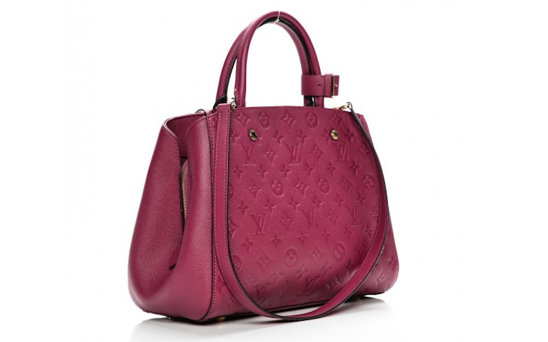 Lv hot sale montaigne empreinte