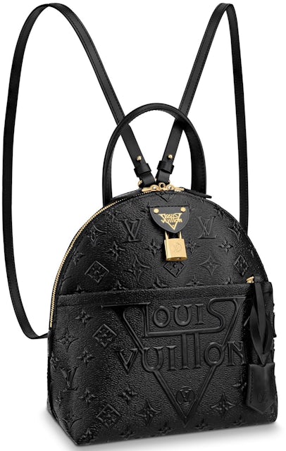 Louis Vuitton Moon Backpack Embossed Monogram Midnight Canvas Black 23245948