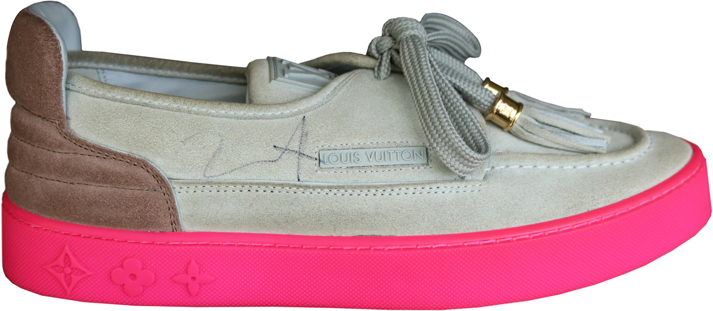 Louis Vuitton Jaspers Kanye Patchwork Zen Grey Pink Men's