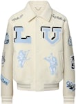 Louis Vuitton Leather Embroidered Varsity Black Men's - SS22 - US
