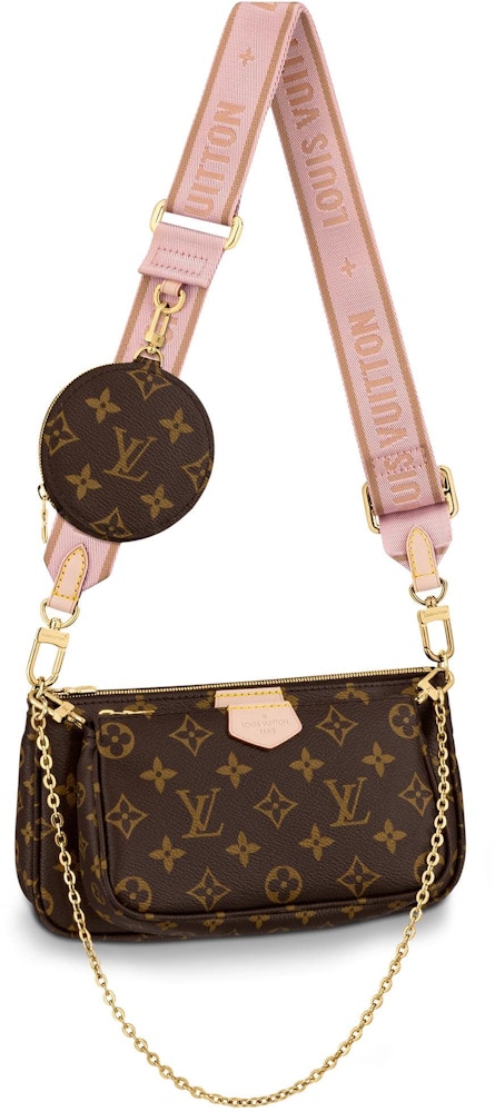 Louis Vuitton Multi Pochette Accessoires Monogram in Coated Canvas/Leather with