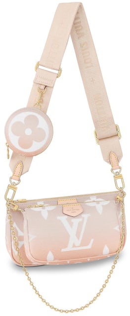 Louis Vuitton Multi Pochette Gradient Pastel Mist in Coated Canvas with  Gold-tone - GB