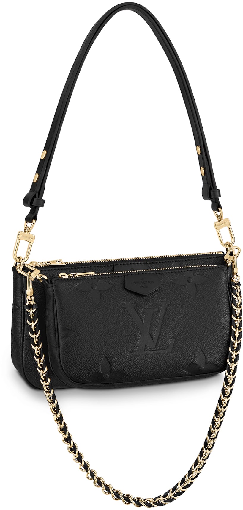 Louis Vuitton Multi Pochette Monogram Empreinte Beige in Leather with  Gold-tone - US