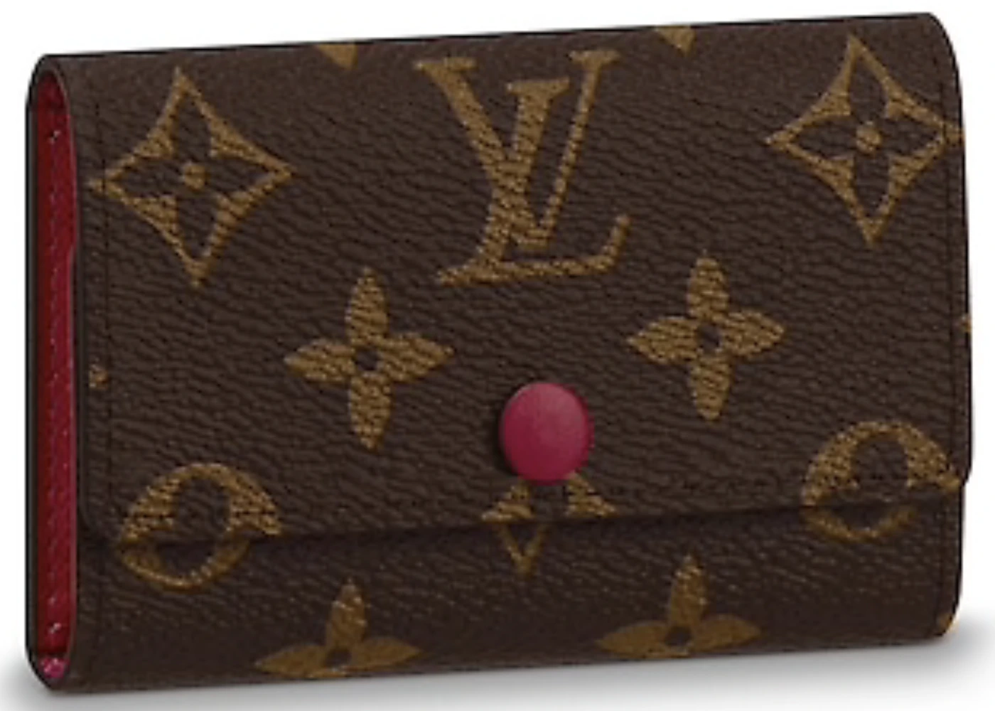 Louis Vuitton Key Holder Multicles 4 Monogram Vernis Cerise Cherry