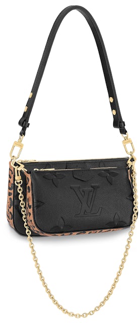Louis Vuitton Multiple Pochette Accessoires Wild at Heart Black in Cowhide  Leather with Gold-tone - US