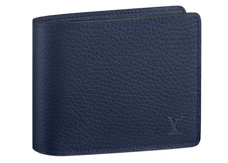 Louis Vuitton Multiple Wallet (3 Card Slot) Taurillon Navy