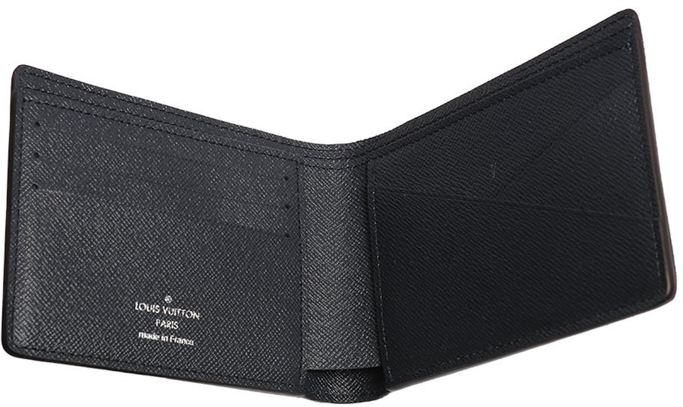 Louis Vuitton Navy Upside Down Monogram Multiple Wallet
