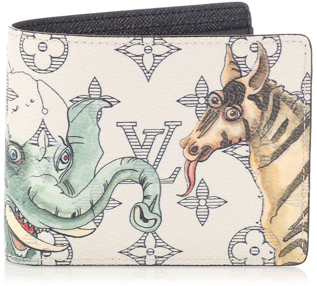 Brown Louis Vuitton Elephant Print Wallet – Unknown Seller