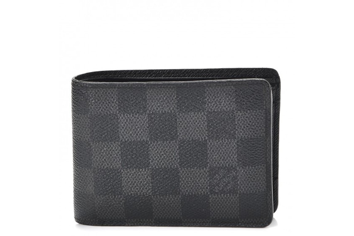 Louis Vuitton Multiple Wallet Damier Graphite Black/Grey in Canvas - US