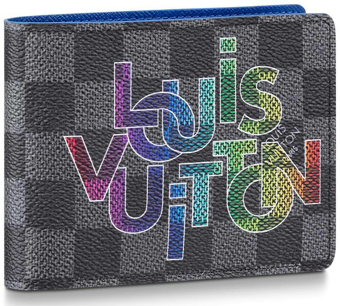 Fake Louis Vuitton N60895 Multiple Wallet Damier Ebene Canvas, Louis  Vuitton
