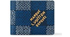 Louis Vuitton Cartera Múltiple Damier Heritage Azul