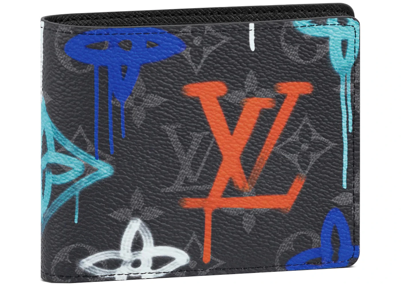 Louis Vuitton Multiple Wallet LV Graffiti Multicolor in Coated Canvas/Cowhide - ES