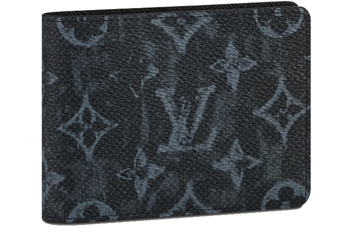 Louis Vuitton Monogram Pastel Noir Canvas Multple Wallet 