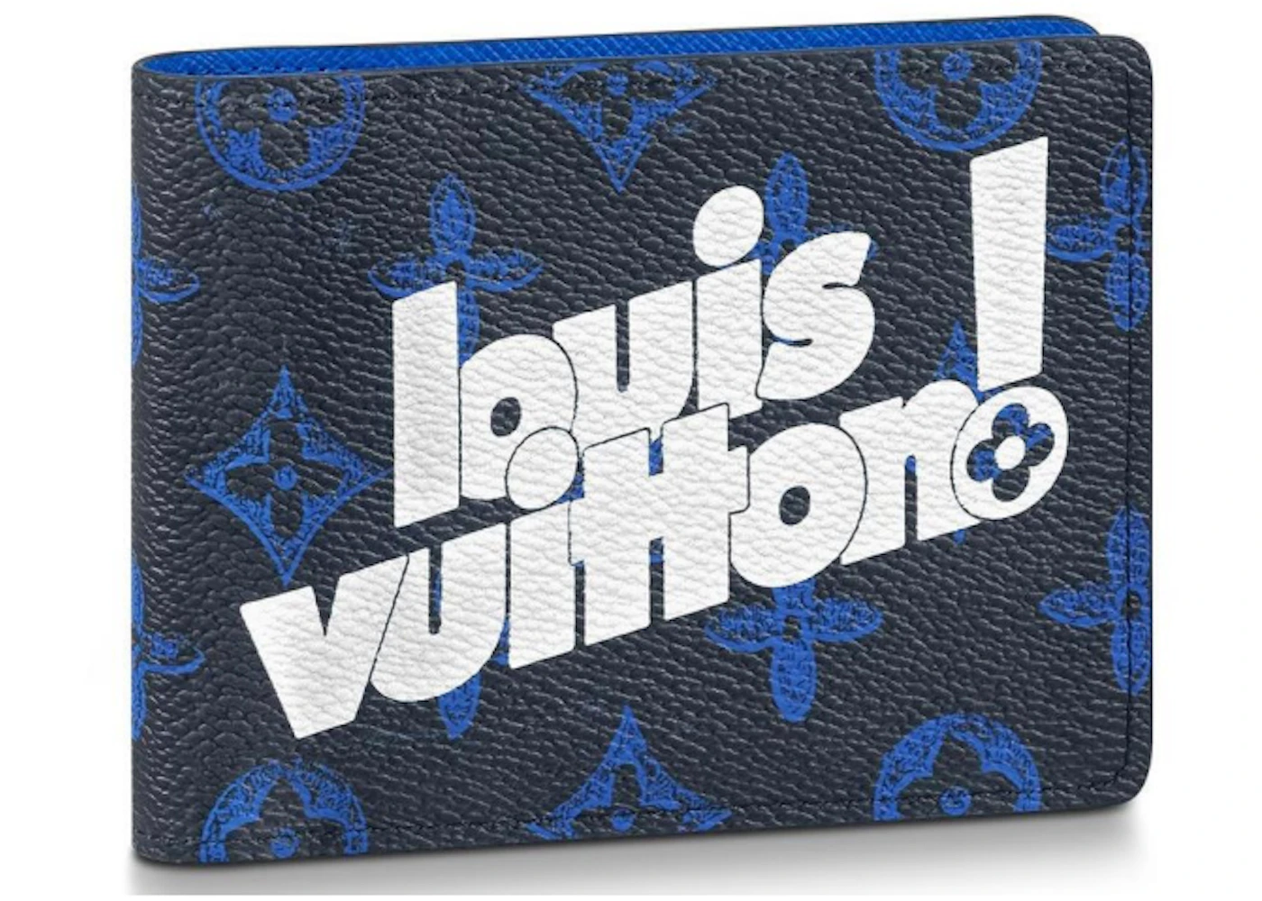Louis Vuitton Multiple Wallet Monogram Blue