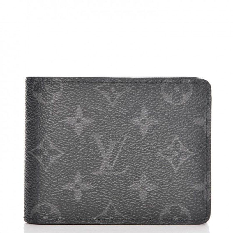 Louis Vuitton Wallet Multiple Monogram Eclipse in Canvas - US