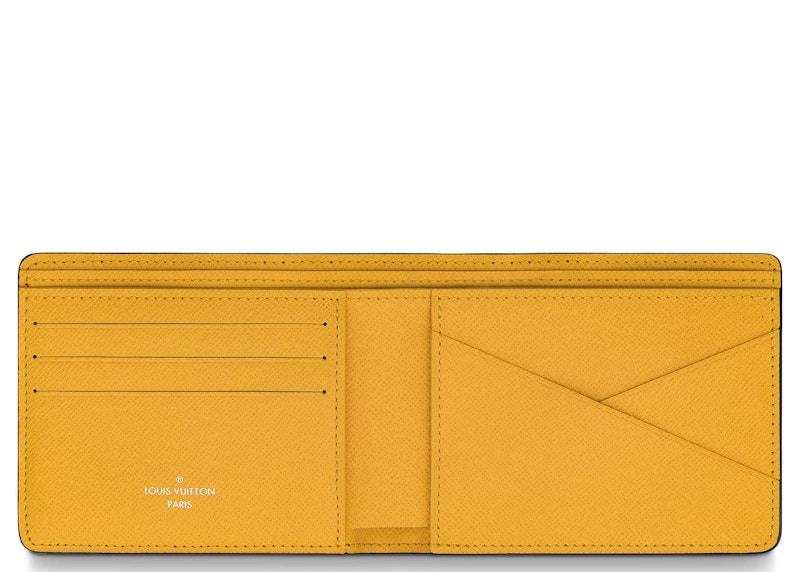 Louis Vuitton Multiple Wallet Monogram Eclipse Gaston Label Savane