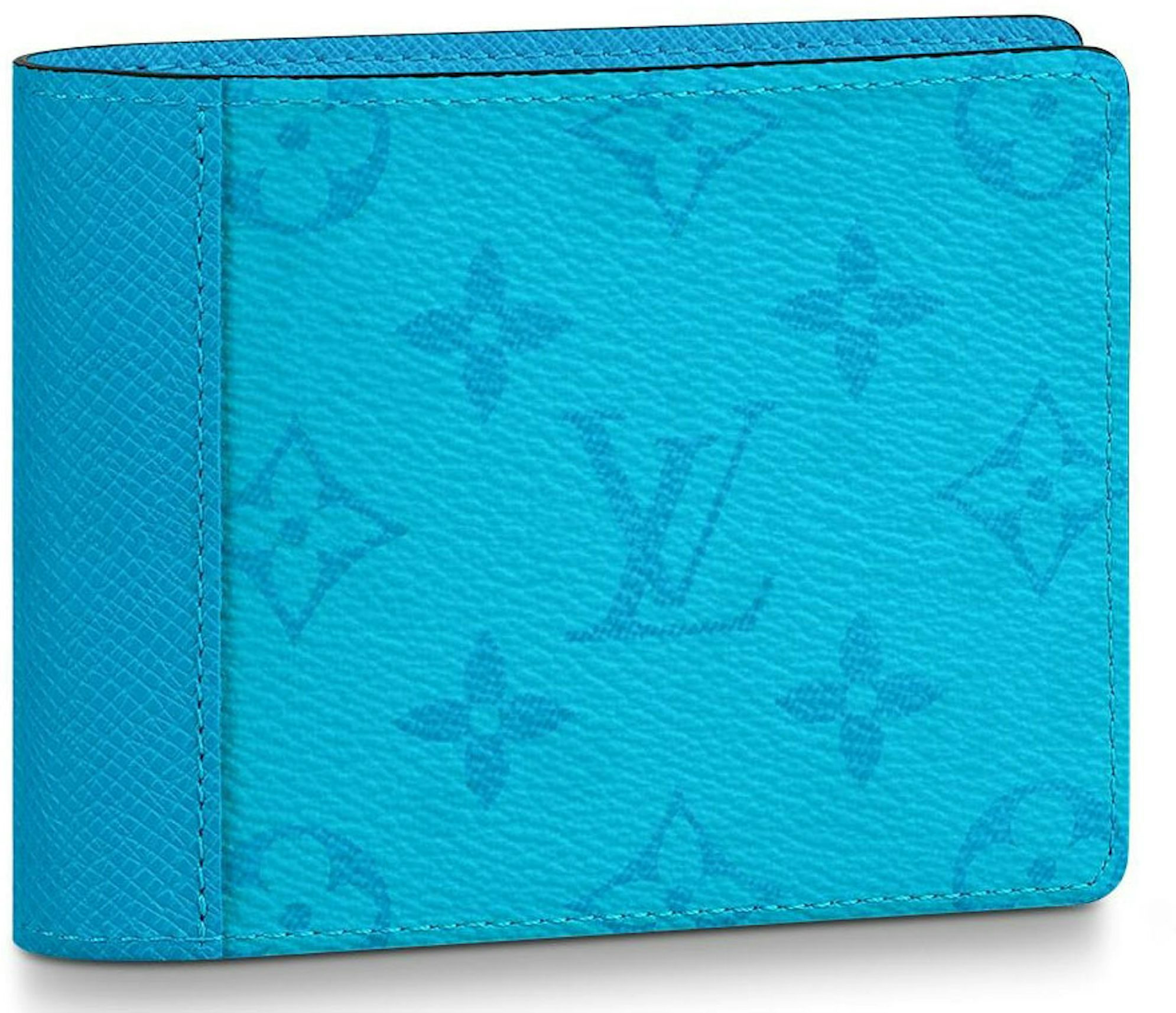 Louis Vuitton Multiple Wallet Blue in Coated Canvas - US