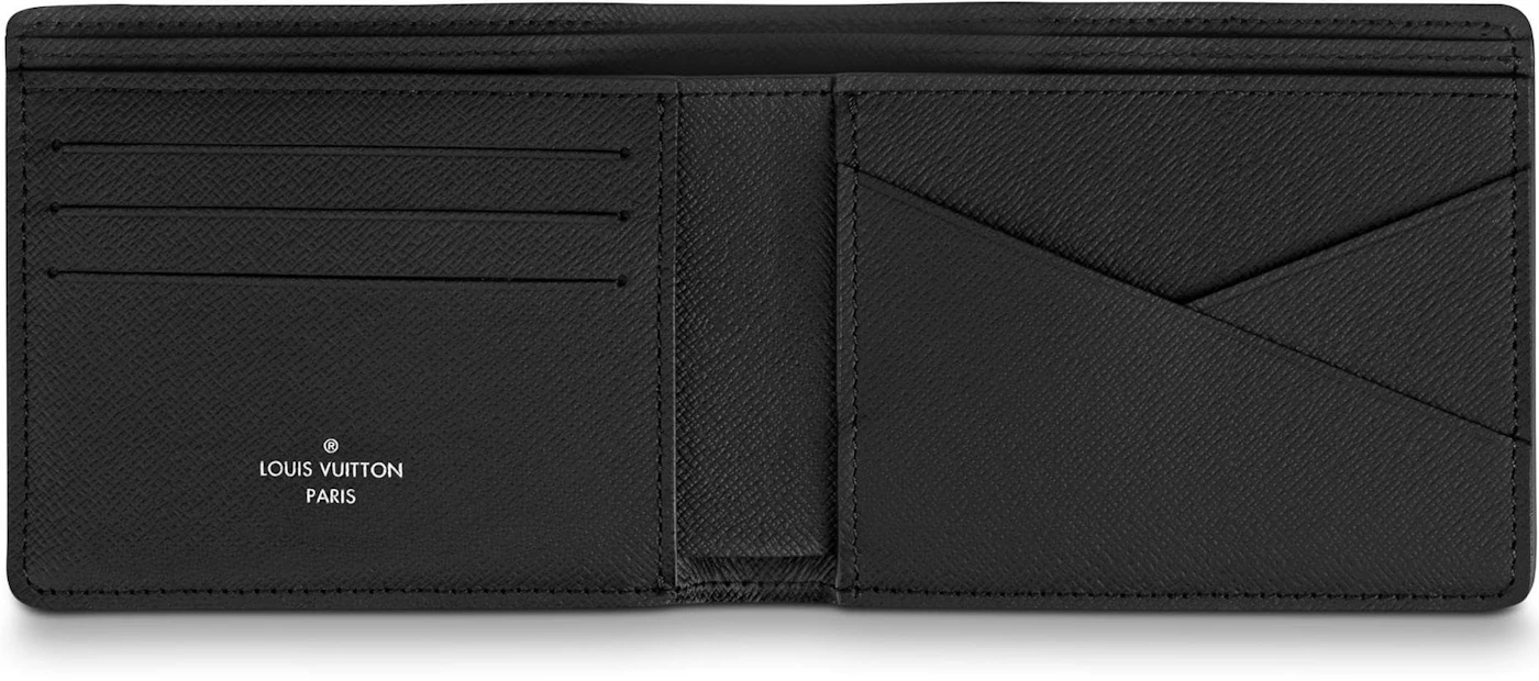 Louis Vuitton Multiple Wallet Monogram Galaxy Black/Grey Multicolor in ...