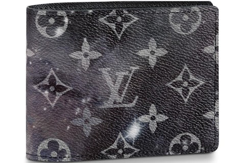 Louis Vuitton Multiple Wallet Monogram Galaxy Black/Grey