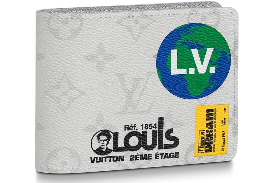 LOUIS VUITTON Multiple Wallet Vuittonite Monogram