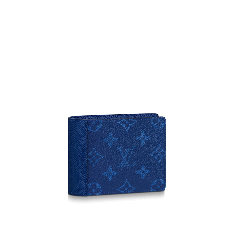 Louis Vuitton Multiple Wallet Monogram Pacific Taiga Blue