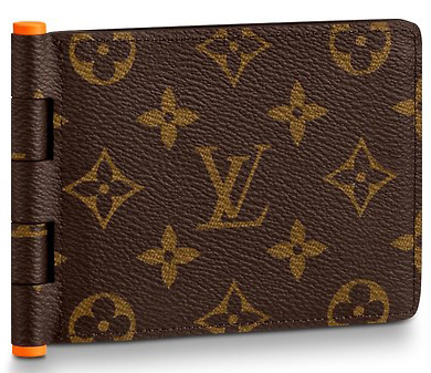 Louis Vuitton Multiple Wallet Monogram Solar Ray Orange Brown in ...