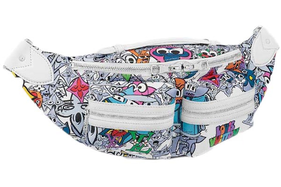 Louis Vuitton Multipocket Bumbag Multicolor in Coated Canvas with Silver-tone  - US