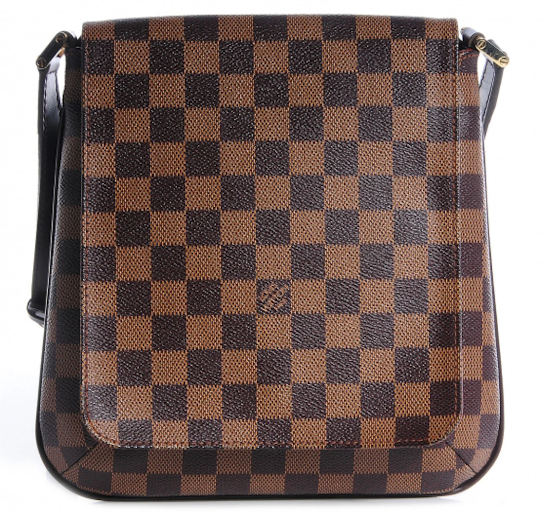 Louis+Vuitton+Musette+Salsa+Shoulder+Bag+Brown+Leather for sale