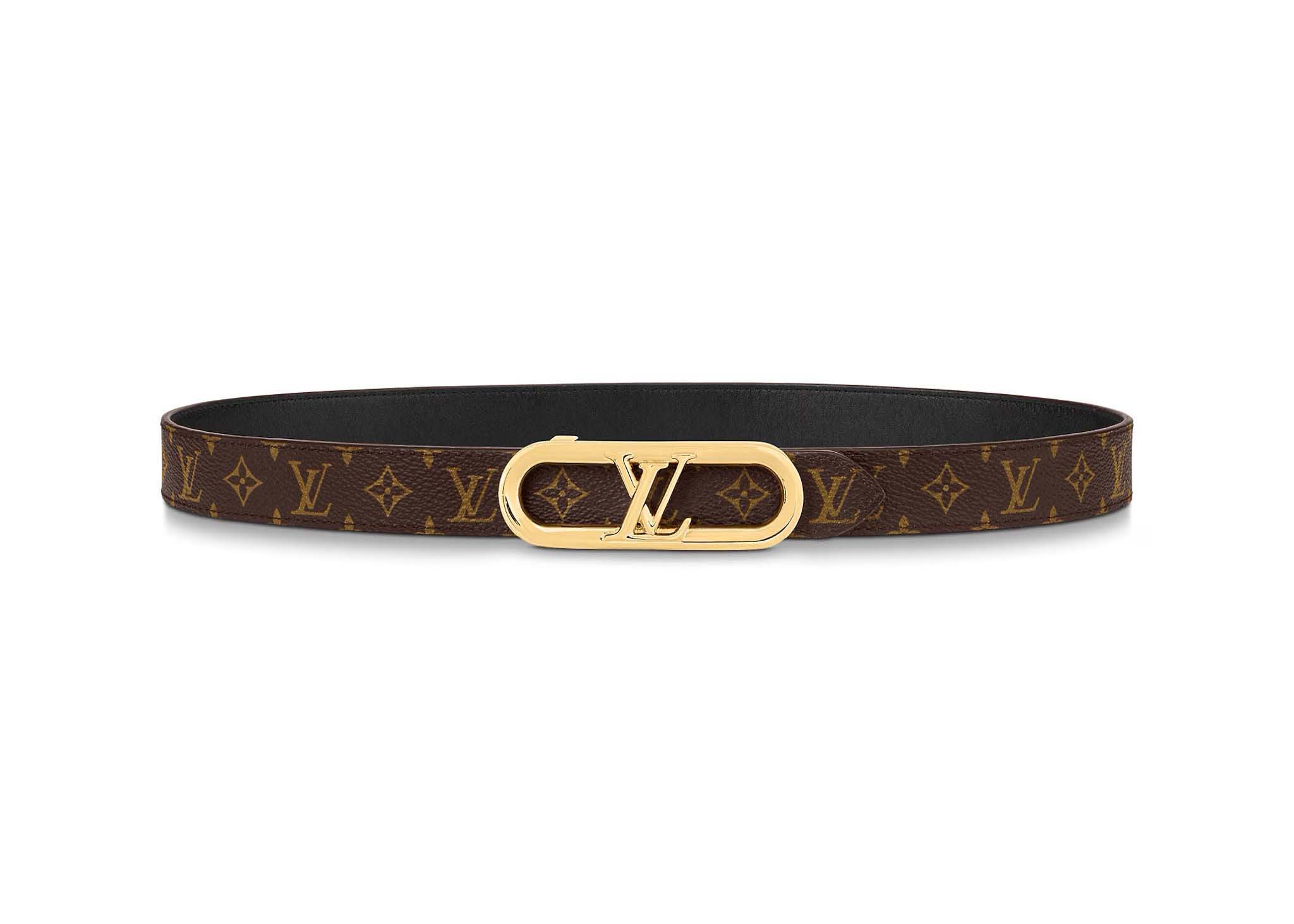 Louis Vuitton My LV Chain 25mm Reversible Belt Monogram in