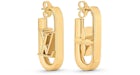 Louis Vuitton Boucles d’oreilles My LV Chain en laiton