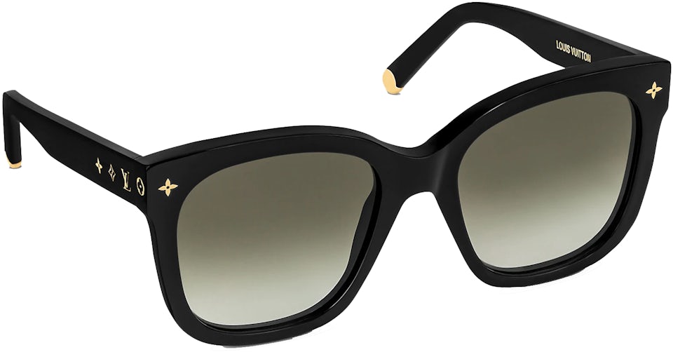 Louis Vuitton My Monogram Cat Eye Sunglasses Black (Z1729W) in Acetate with  Gold-tone - GB