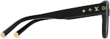 Louis Vuitton LV Rise Round Sunglasses Black/Silver (Z1669W/E)
