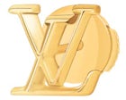Louis Vuitton Unisex Street Style 18K Gold Logo Earrings (Q06175