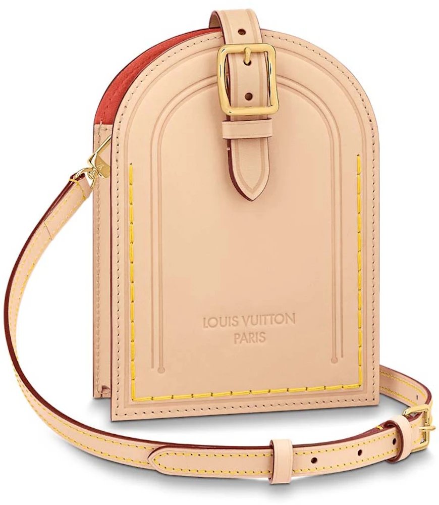Louis Vuitton Name Tag XL Clutch Natural