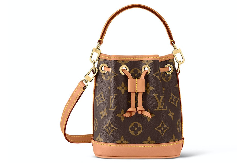 Louis Vuitton Nano Noe Monogram in Coated Canvas with Gold-tone - US