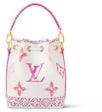Louis Vuitton Pink Monoglam Coated Canvas Nano Noe Bag - Yoogi's Closet
