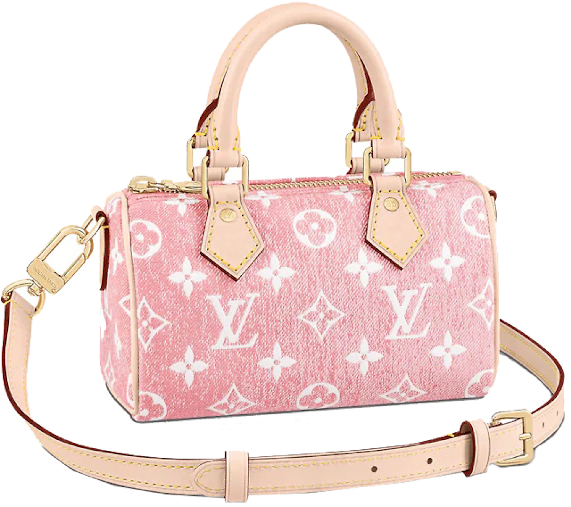 Louis Vuitton Mini Pochette Accessoires Empreinte Broderies Pink