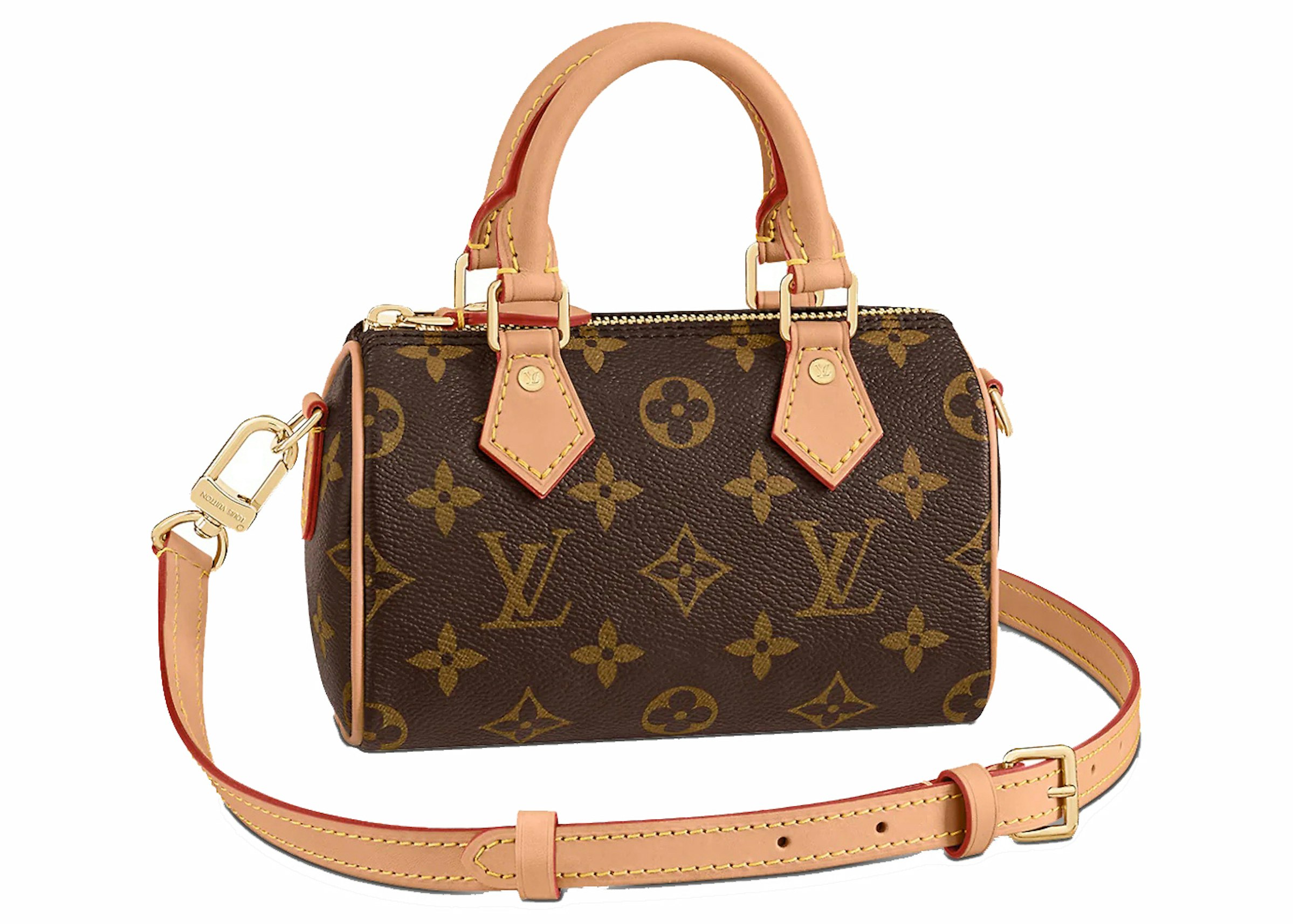 Louis Vuitton Nano Monogram Canvas Brown in Coated Canvas with Gold-tone US