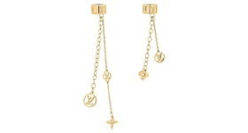 Louis Vuitton Louise Hoop Earrings - Gold-Tone Metal Hoop, Earrings -  LOU329828
