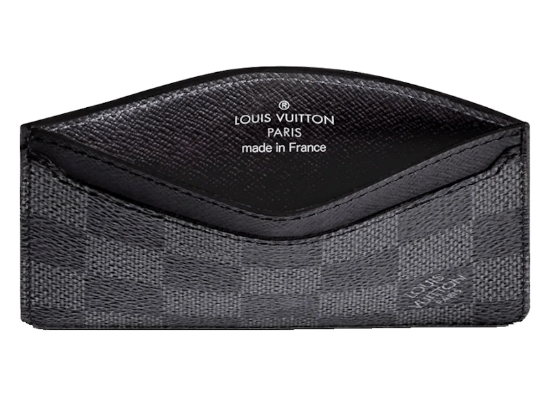 Louis Vuitton Neo Card Holder (2 Card Slot) Damier Graphite in Coated